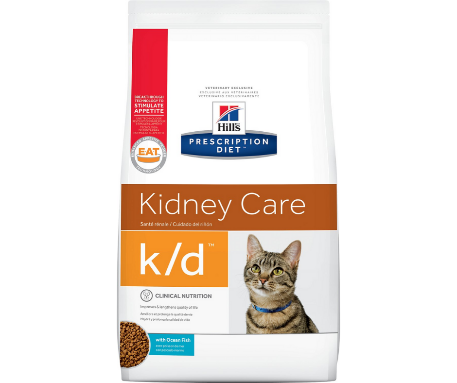 Hill's Prescription Diet - k/d Kidney Care Feline Ocean Fish Dry Cat F