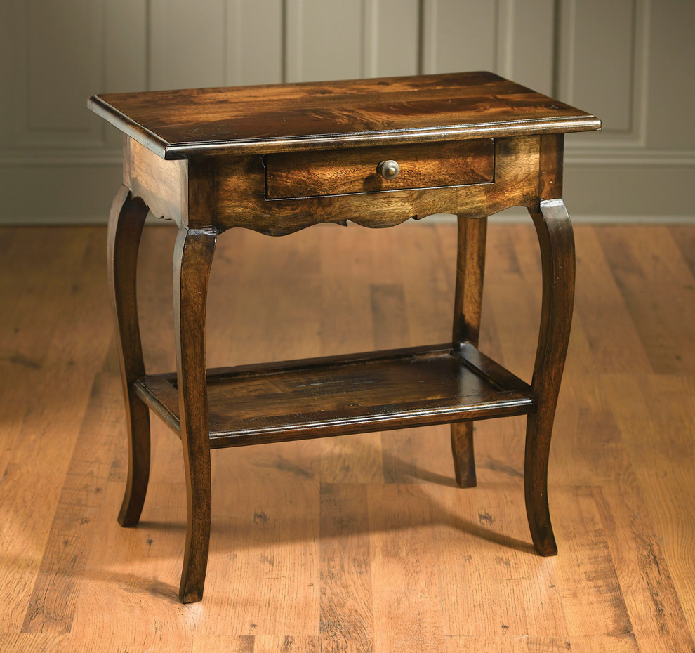 1 Drawer Lamp Table   Traditional   Side Tables And End Tables   by Orchard Creek Designs  Houzz