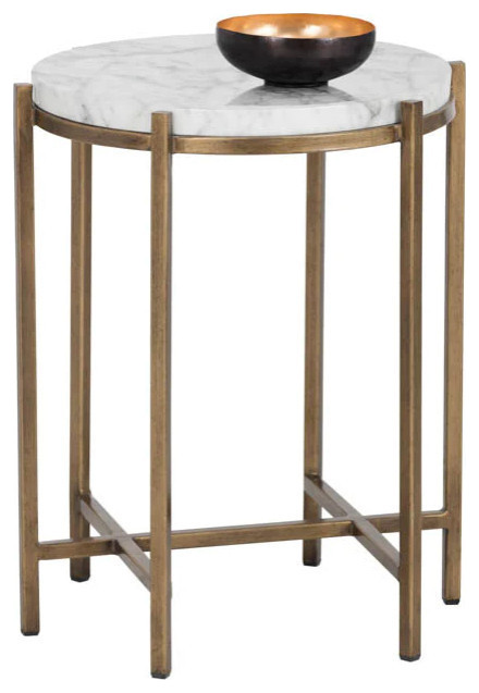 Ruslana End Table   Modern   Coffee And Accent Tables   by Virgil Stanis Design  Houzz