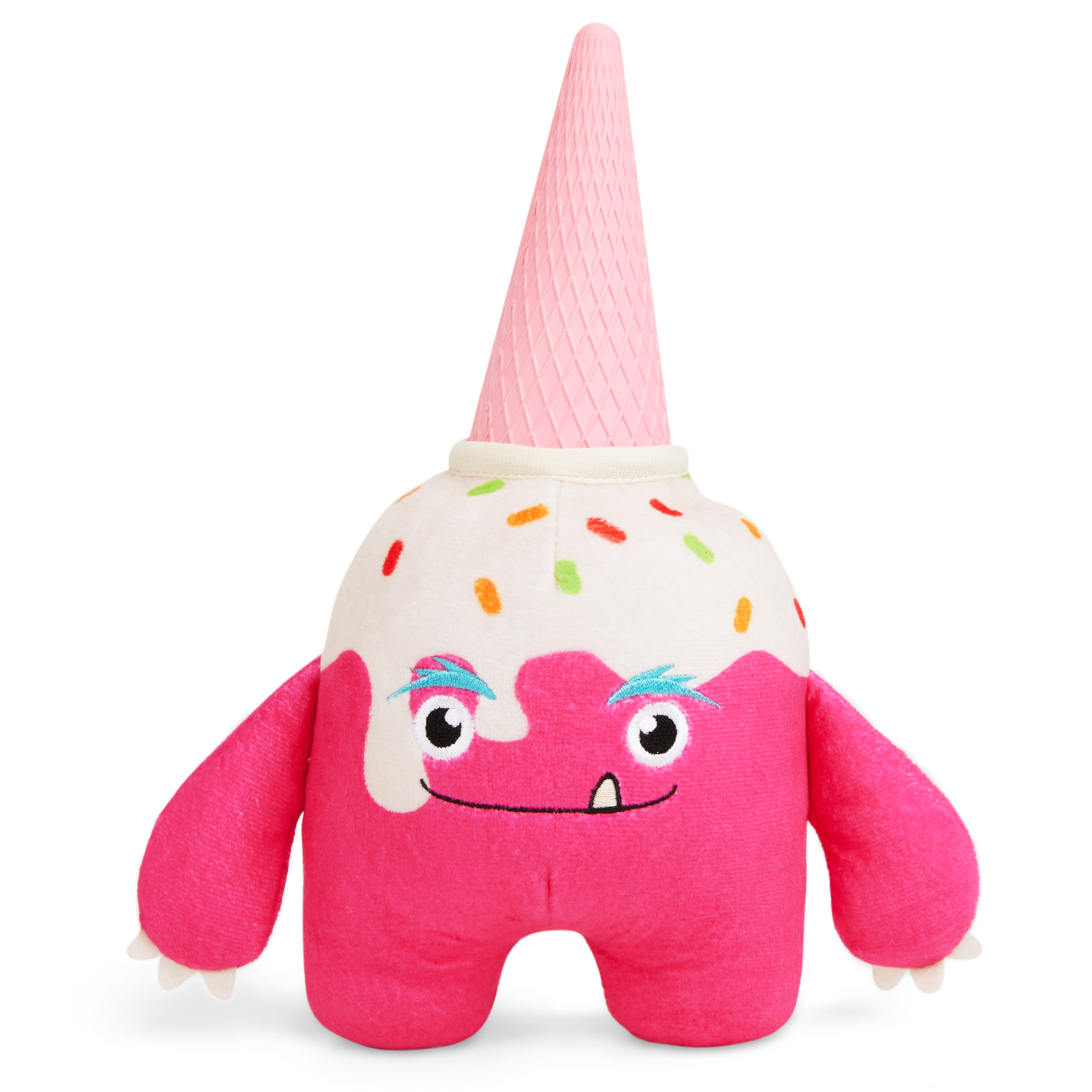 Leaps  Bounds Ice Cream Monster Dog Toy， Medium