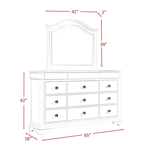 Gracewood Hollow Bujalski Cherry Queen Sleigh 4-piece Bedroom Set - - 20000952