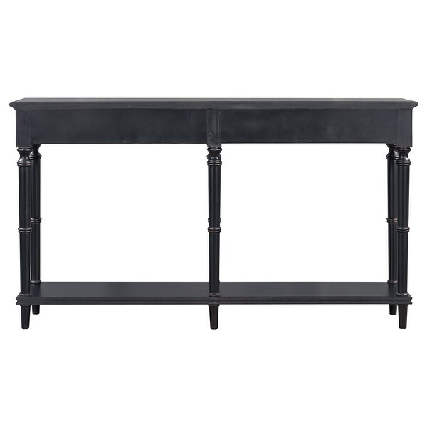 Console Table for Hallway Living Room Bedroom with 4 Drawers and 1 Shelf