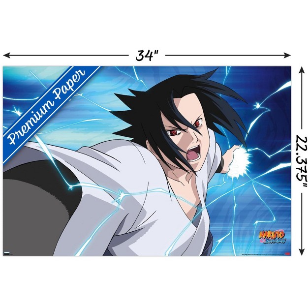 Trends International Naruto Shippuden Sasuke Unframed Wall Poster Prints