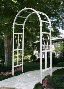 Dublin 45"W x 85"H Vinyl Arbor