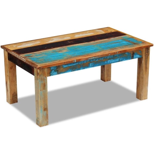 vidaXL Coffee Table Solid Reclaimed Wood 39.4