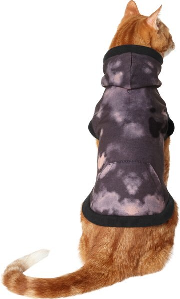 Frisco Reverse Tie Dye Dog and Cat Hoodie