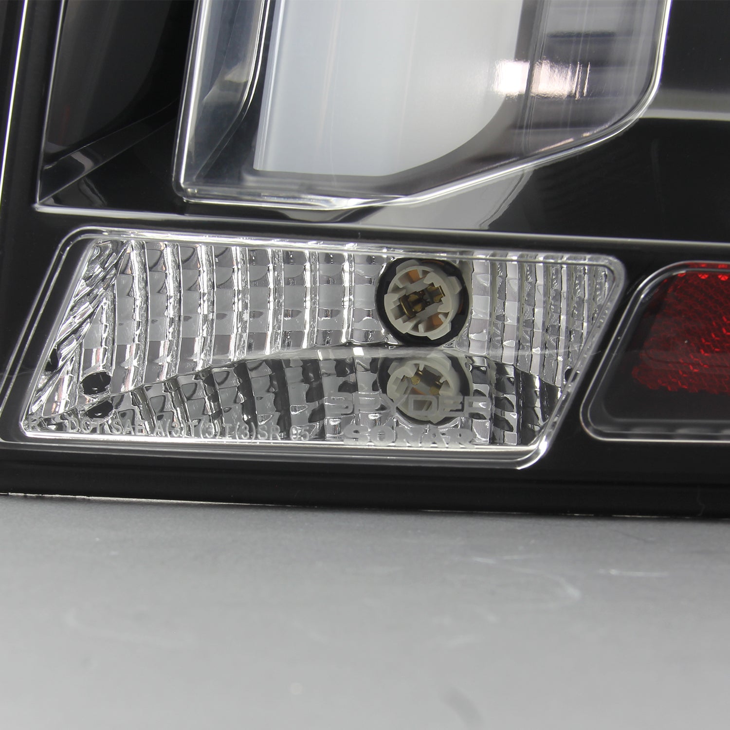 💥Harbor hold-ups Clearance💥For 05-09 Ford Mustang LED [White Tube] Black Tail Lights w/ Sequential Signal