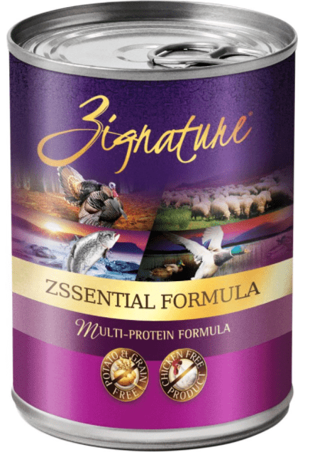 Zignature Grain Free Zssential Multi-Protein Recipe Single Canned Dog