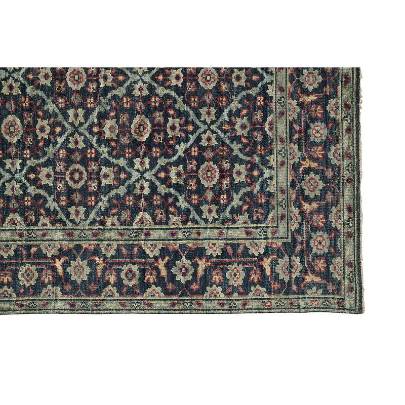 Weave and Wander Bashyr Blue Area Rug