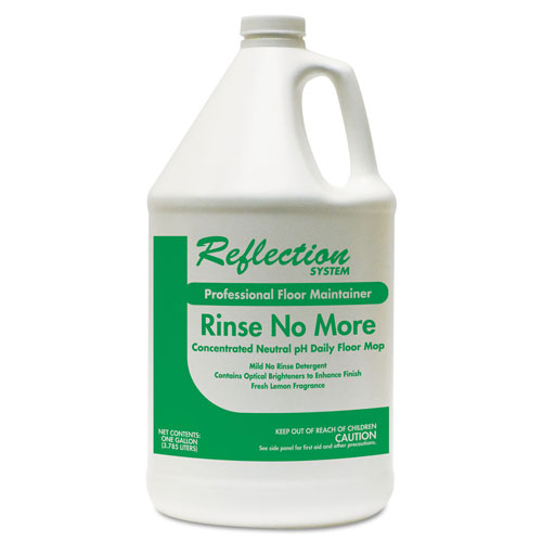 Theochem Laboratories， Inc. Theochem Laboratories Rinse-No-More Floor Cleaner | Lemon Scent， 1 gal， Bottle， 4