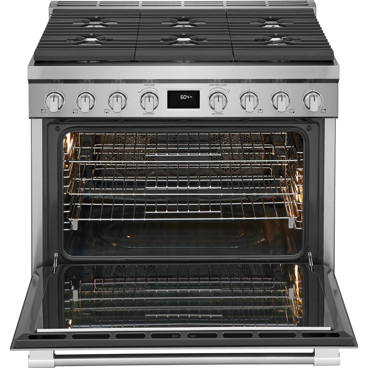 Frigidaire Professional 36-inch Freestanding Dual-Fuel Range with Convection Technology PCFD3670AF