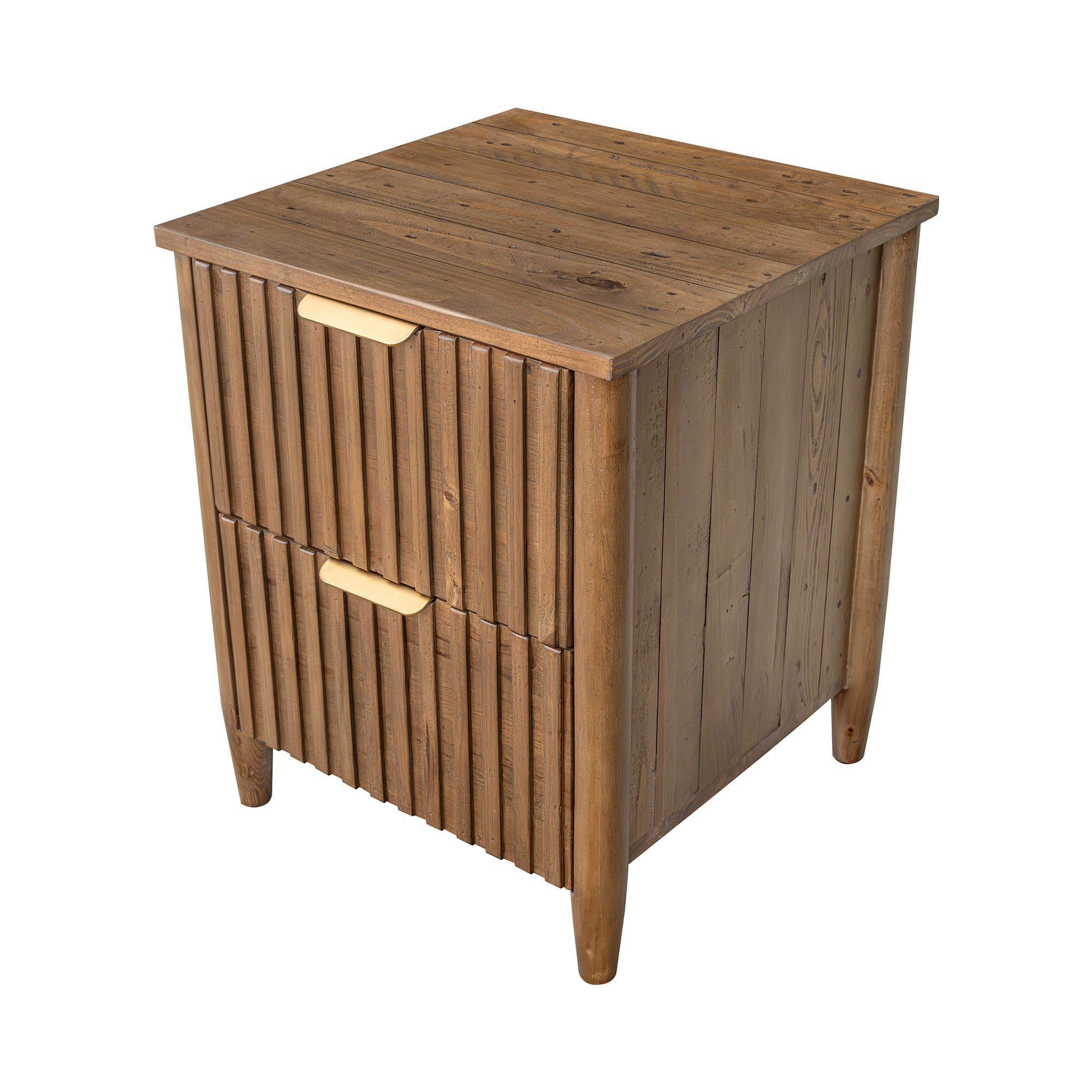 Britanica 2 Drawer Nightstand