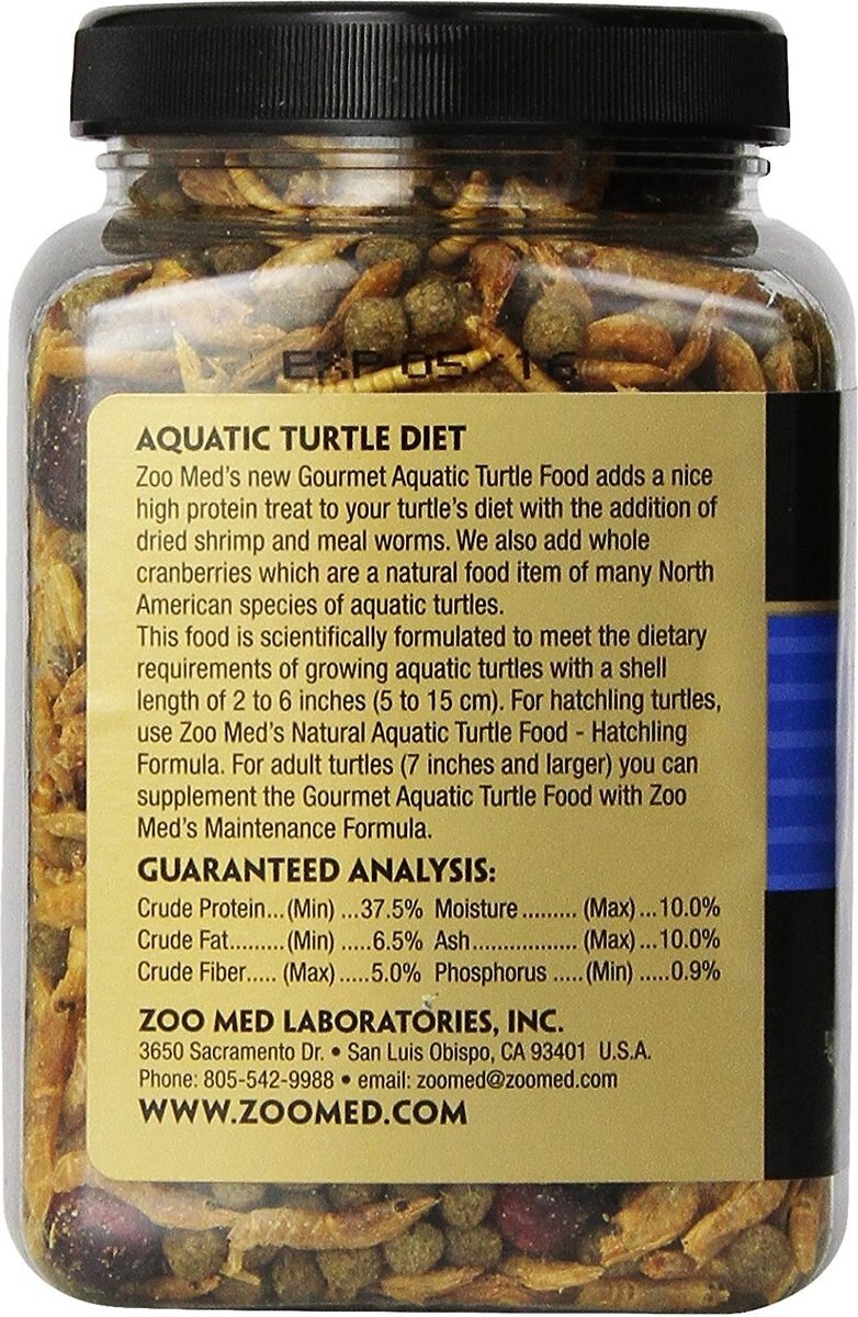 Zoo Med Gourmet Aquatic Turtle Food