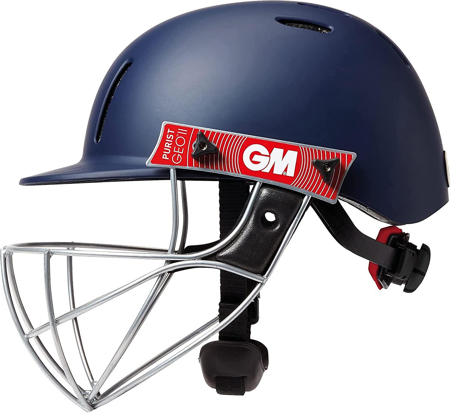 Gunn and Moore GM Cricket Purist Geo II Helmet Sports Head Protection