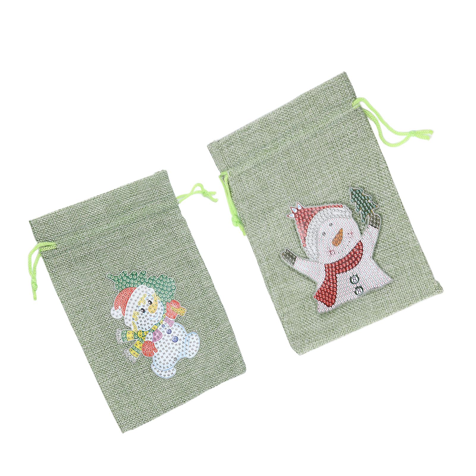 Christmas Gift Bag Light Weight Widely Used Chic Design Christmas Candies Bags For Country Weddings