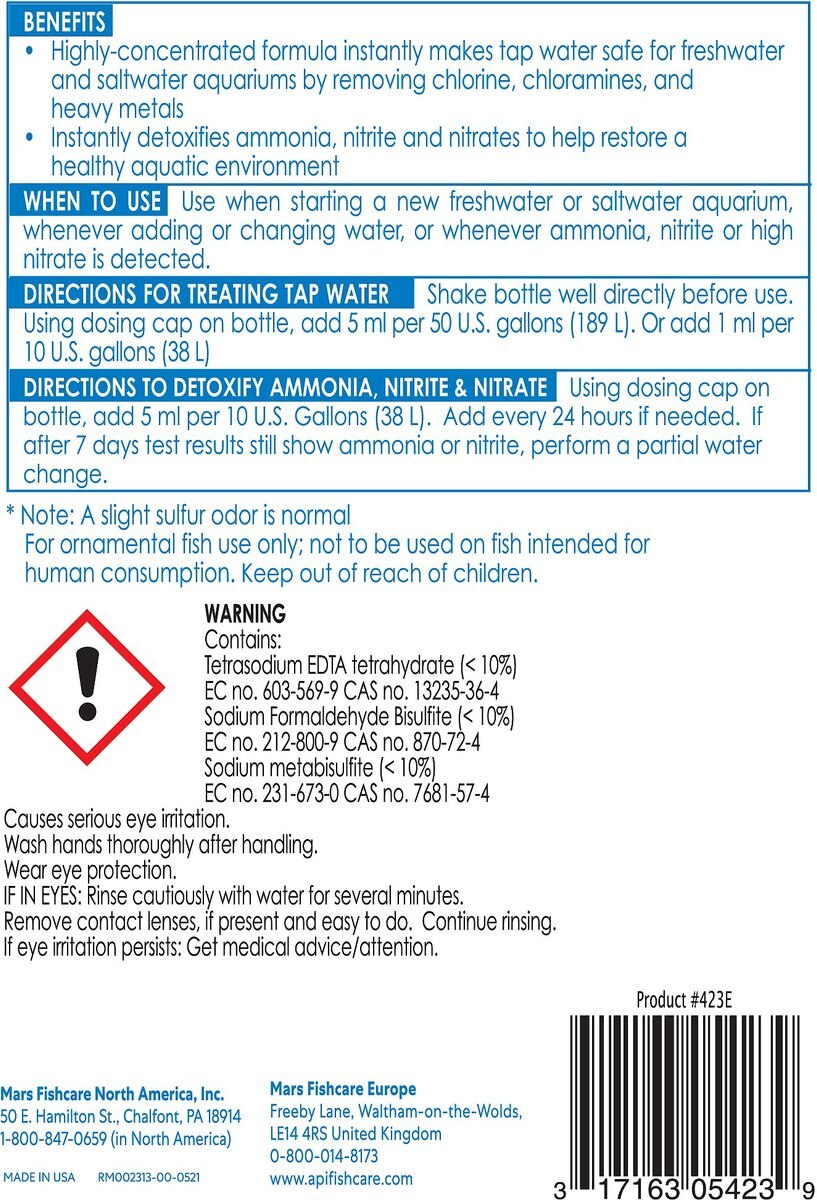 API Aqua Essential Aquarium Treatment