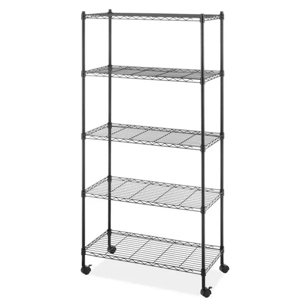 5 Tier Cart Silver