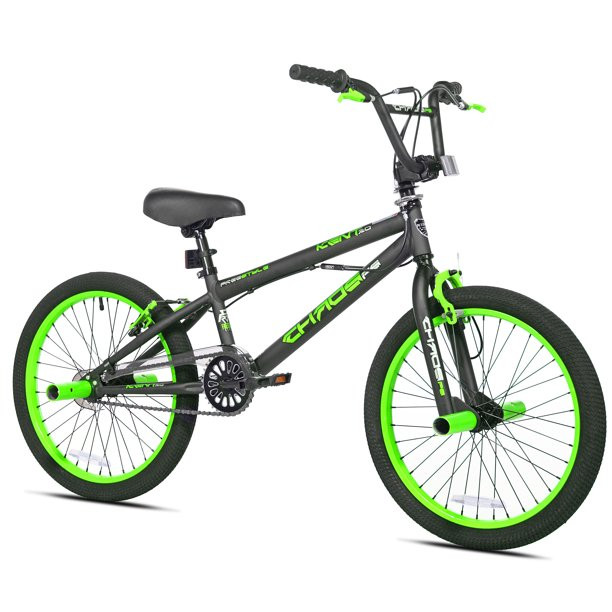 Kent Bicycles 20 In. Chaos Boy's Bike， Matte Black And Green