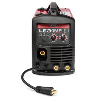 Lincoln Electric 140 Amp LE31MP Multi-Process StickMIGFlux-CoreTIG 120V Aluminum Welder with Spool Gun sold separately K3461-1