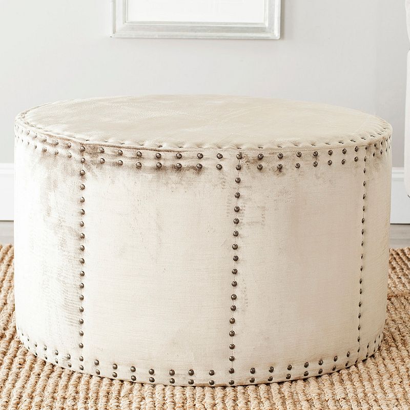 Safavieh Sherri Nailhead Ottoman