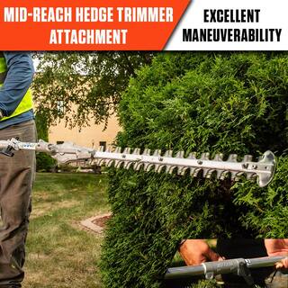 ECHO 21 in. Mid-Reach Hedge Trimmer Attachment for ECHO Gas or Battery Pro Attachment Series 99944200640