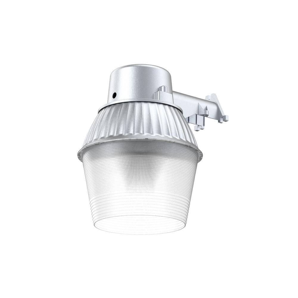 Commercial Electric 150W Equivalent LED Gray Dusk to Dawn Outdoor Area Light and Flood Light 3300 Lumens LED29-PC-GR