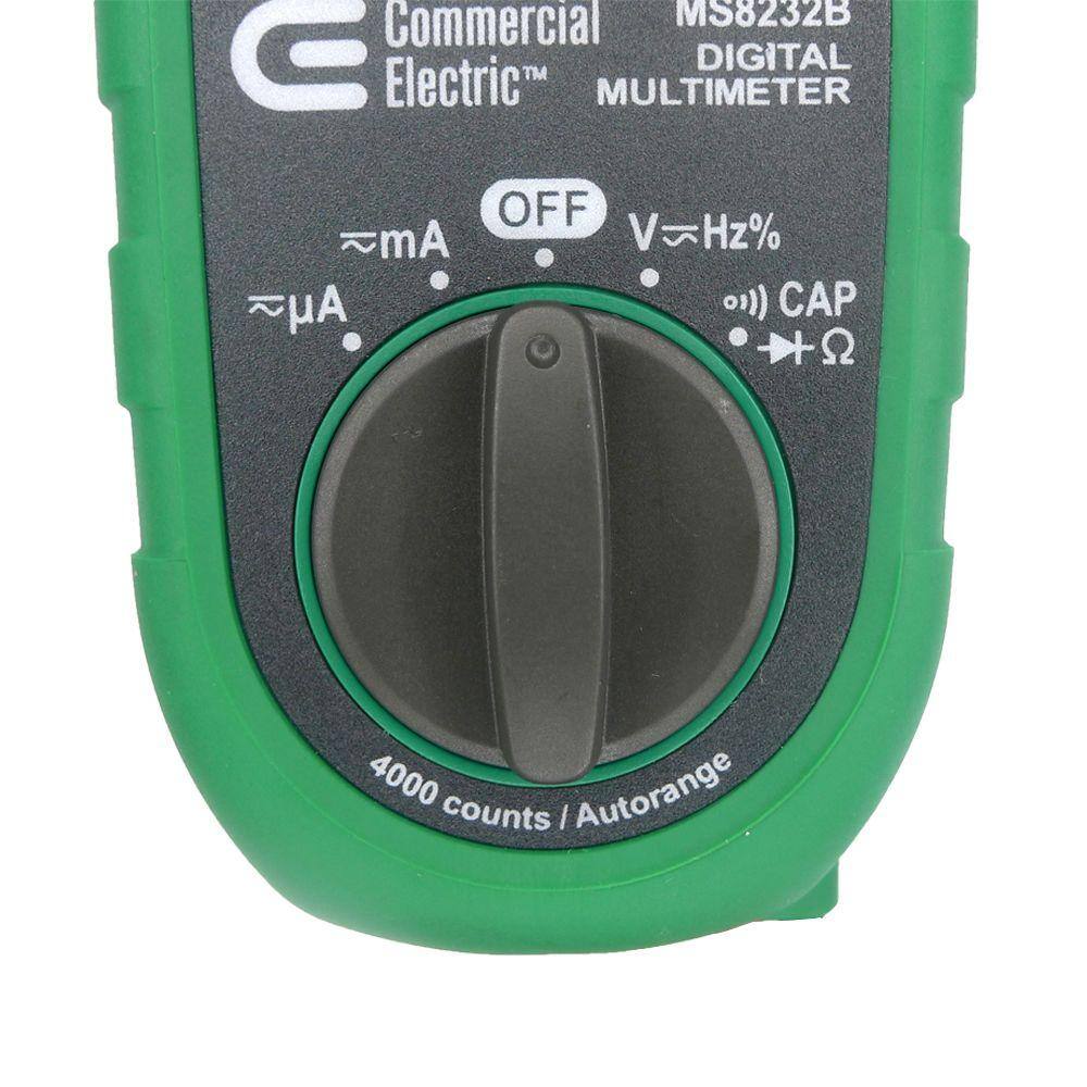 Commercial Electric Auto-Ranging Digital Multimeter MS8232B