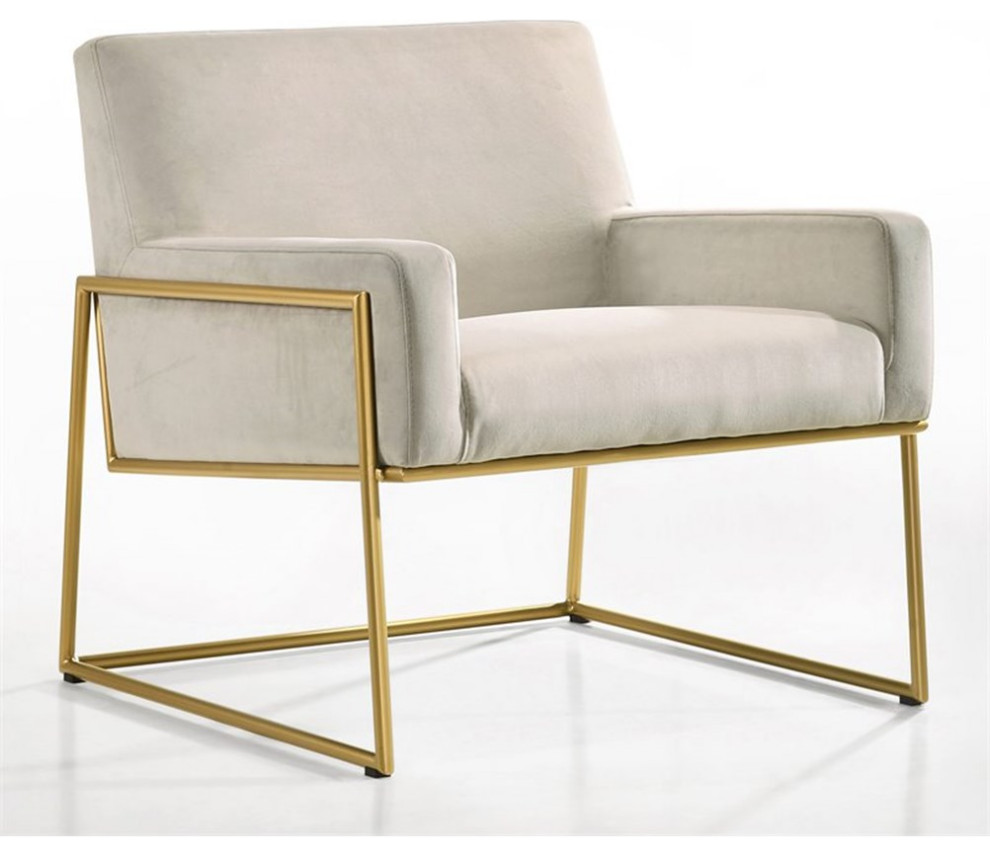 Milano Lounge Accent Chair   Contemporary   Armchairs And Accent Chairs   by Homesquare  Houzz