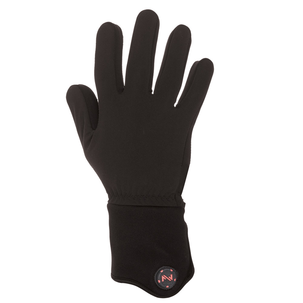 Heated Gloves Liner Unisex 7.4 Volt Black Small