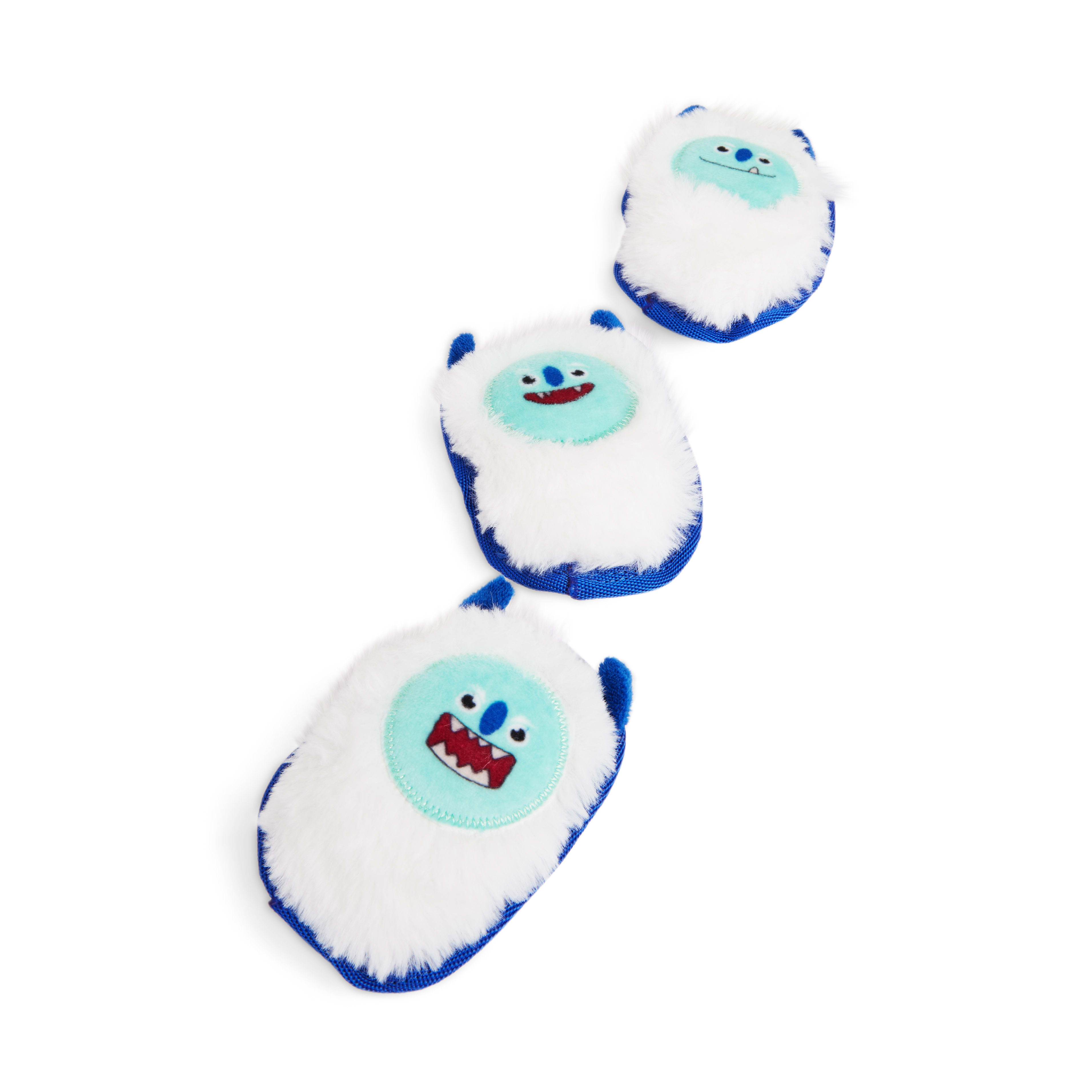 Leaps  Bounds Yeti Burrow Dog Toy， Small