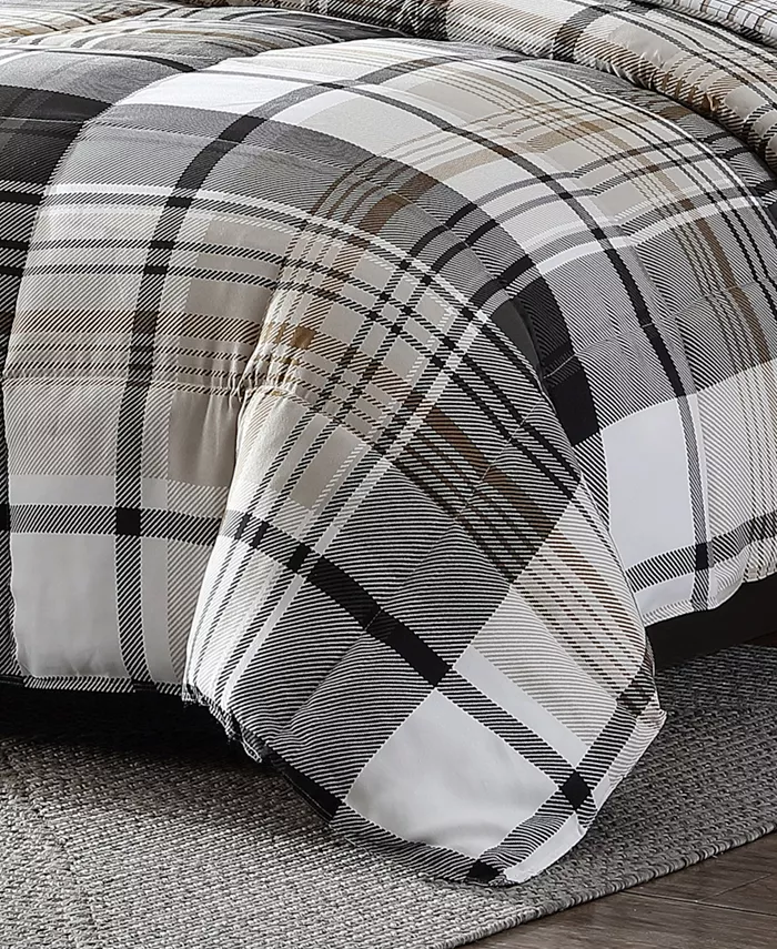 Eddie Bauer Normandy Plaid Comforter Set， Full Queen