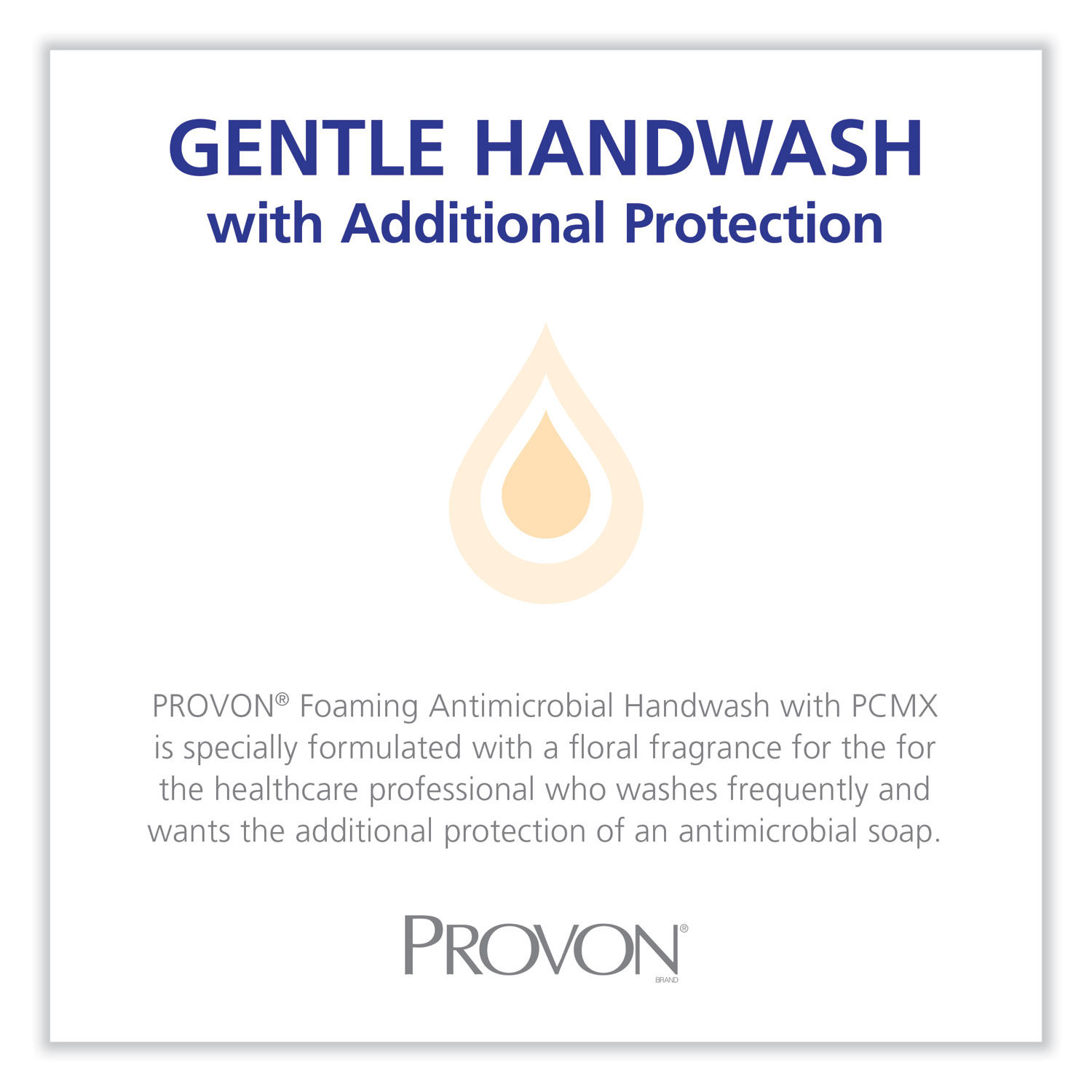 Foaming Antimicrobial Handwash with PCMX by PROVONandreg; GOJ194402