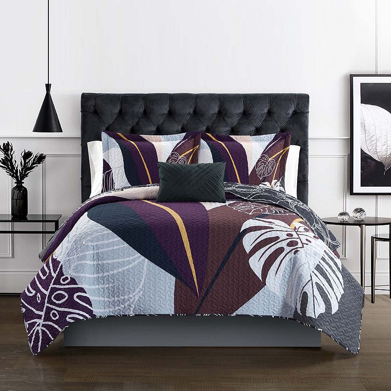 Chic Home Aello Quilt Set with Coordinating Pillows