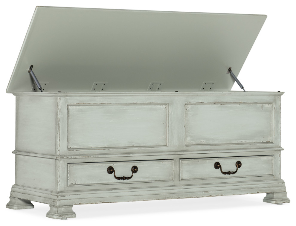 Hooker Furniture 6750 50007 Charleston 50 quotW Maple Trunk   Accent Chests And Cabinets   by Buildcom  Houzz