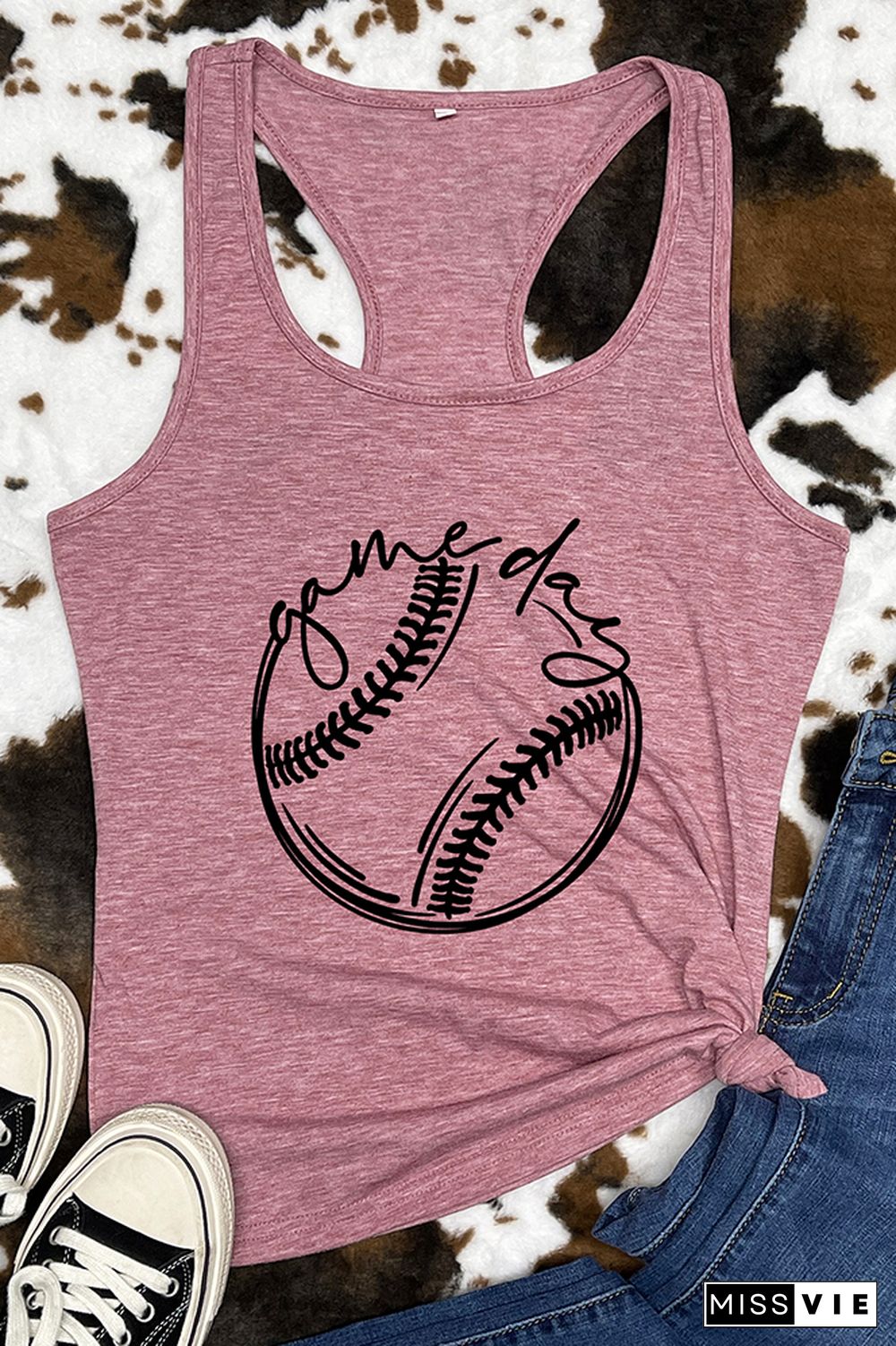 Game day, Baseball, Softball Graphic Tank Top Wholesale