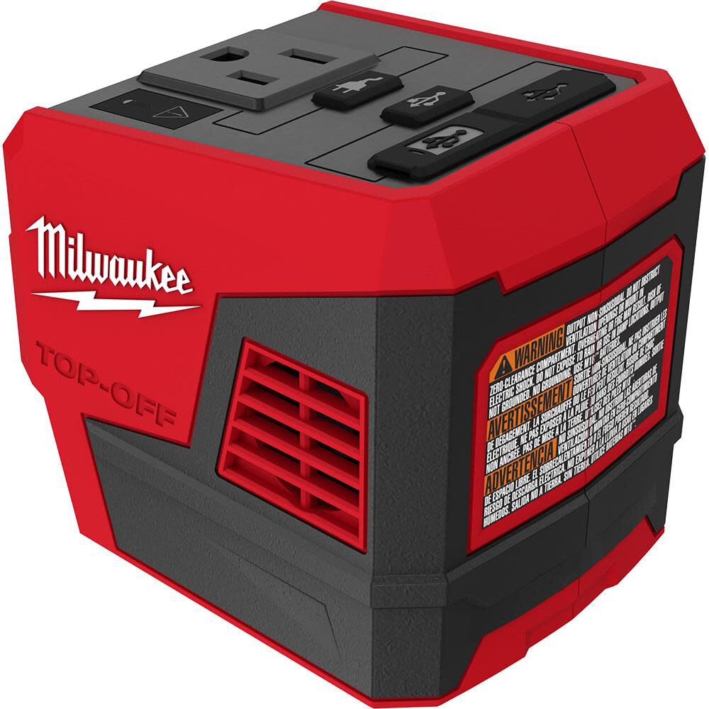 Milwaukee M18 TOP-OFF 175W Power Supply and M18 REDLITHIUM XC5.0 Battery Pack 2846-50 from Milwaukee