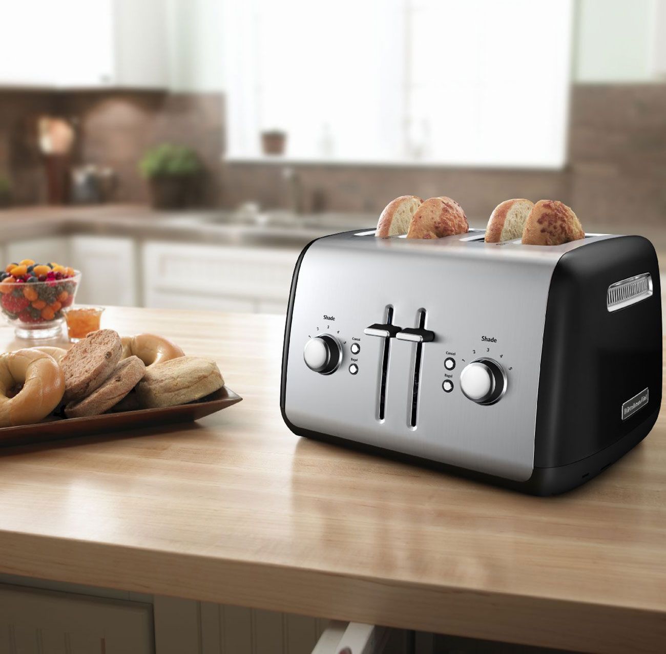 KitchenAid Onyx Black 4 Slice Toaster