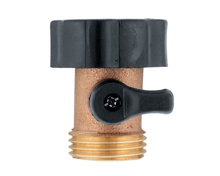 Orbit Brass Shut-off Coupling - 58270N