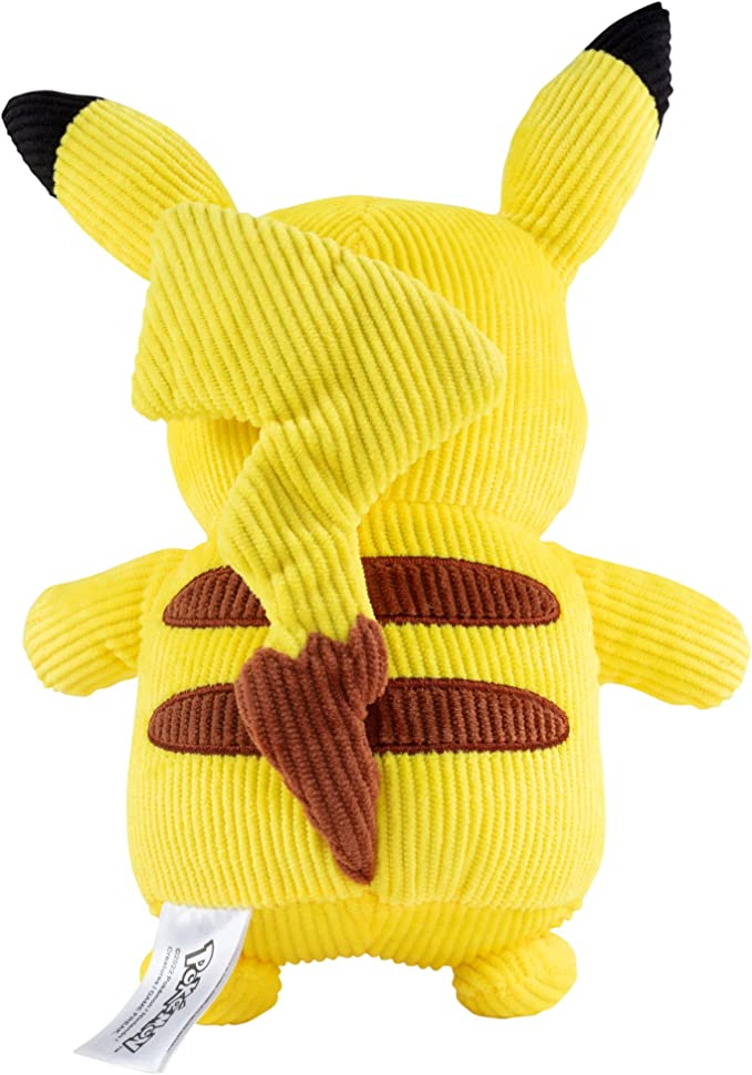 Jazwares Pokemon Pikachu Corduroy Plush - 8