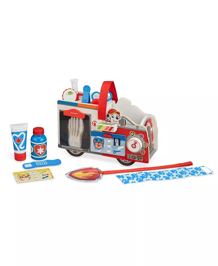 Melissa and Doug Paw Patrol Marshalls Rescue 14 piece Caddy Play Set