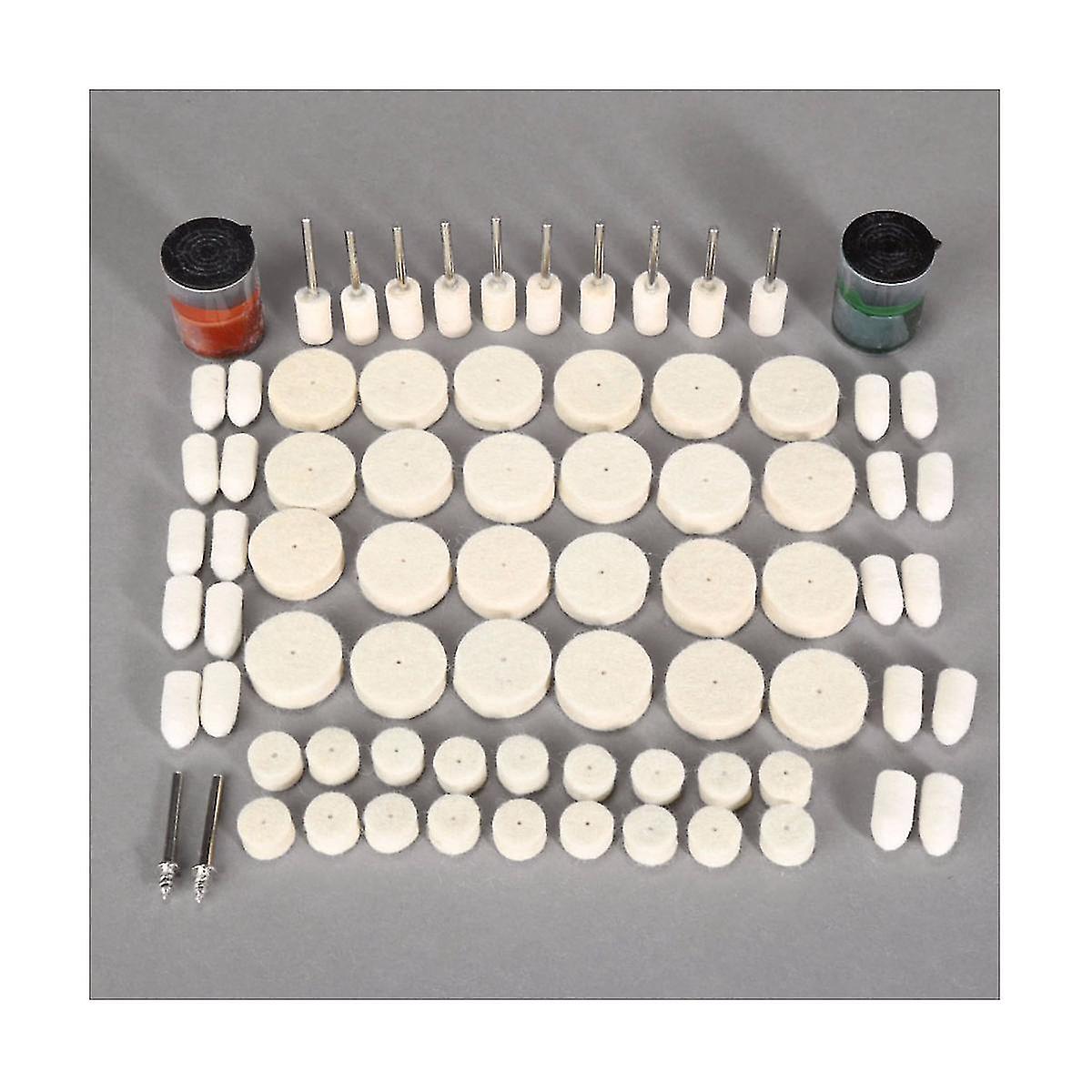 76pcs Polishing Accessories Electric Grinding Kit Grinding Paste Suits For Tool