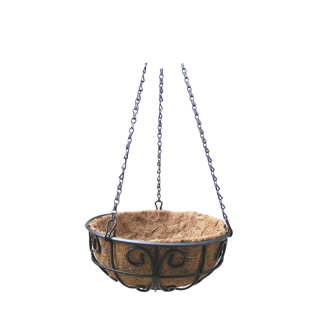 Custom Design New Hot Fashion for Home Indoor Planter Heavy Duty Hanging Basket Dia 12''(30 cm)