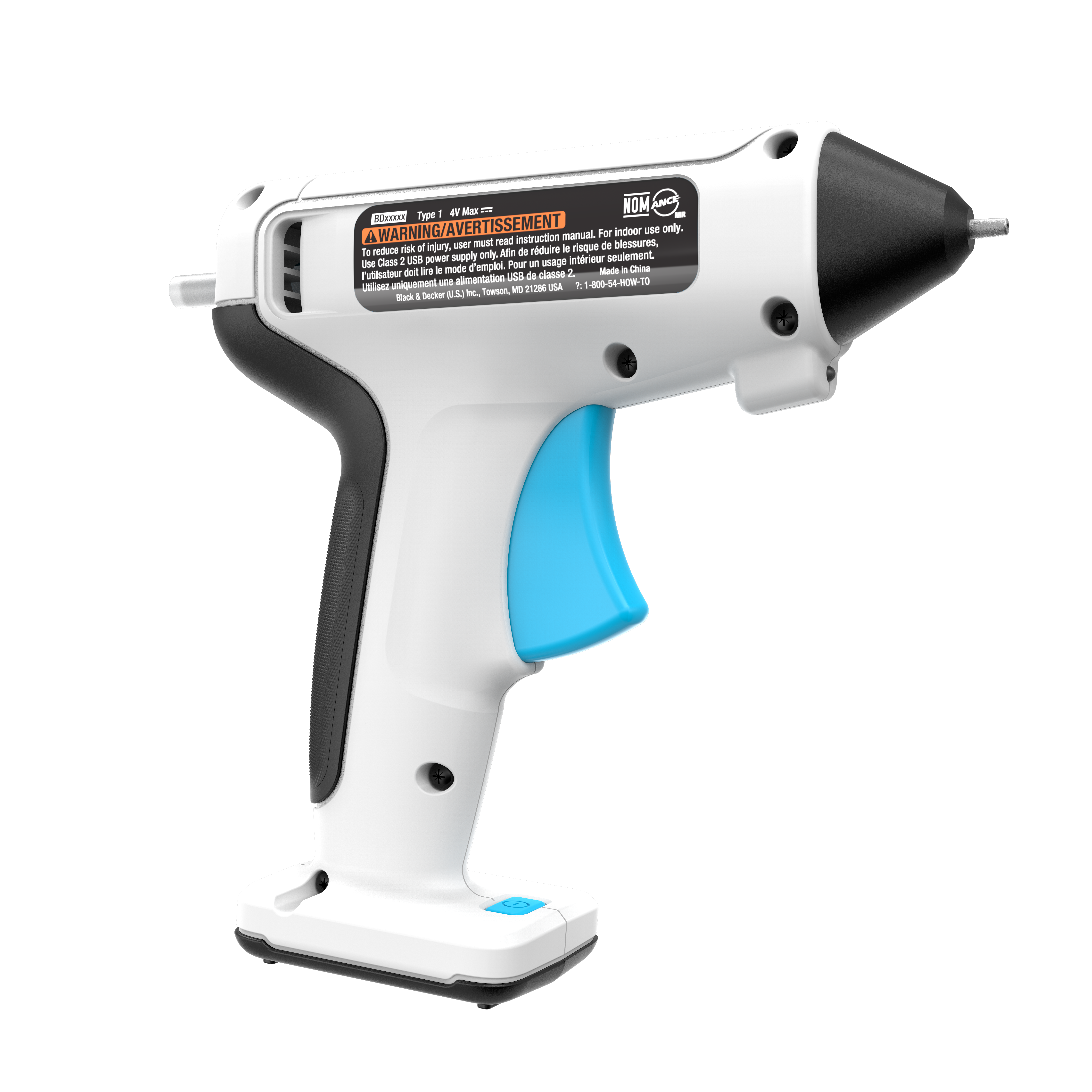 4V MAX* Cordless Glue Gun, USB Rechargeable