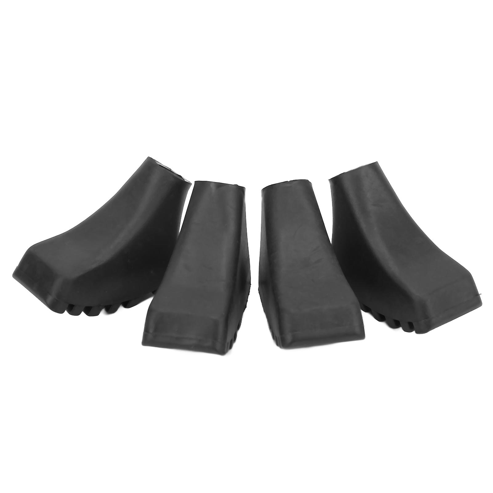 4pcs Rubber Paw Feet Tips Hammers Walking Stick Trekking Pole Caps Tip Protective Cover