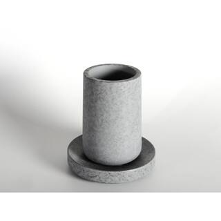 4- Pieces Gray Stone ColorCement Gray Concrete Bath Accessory Set for Vanity Countertops wywymnjmnj-36