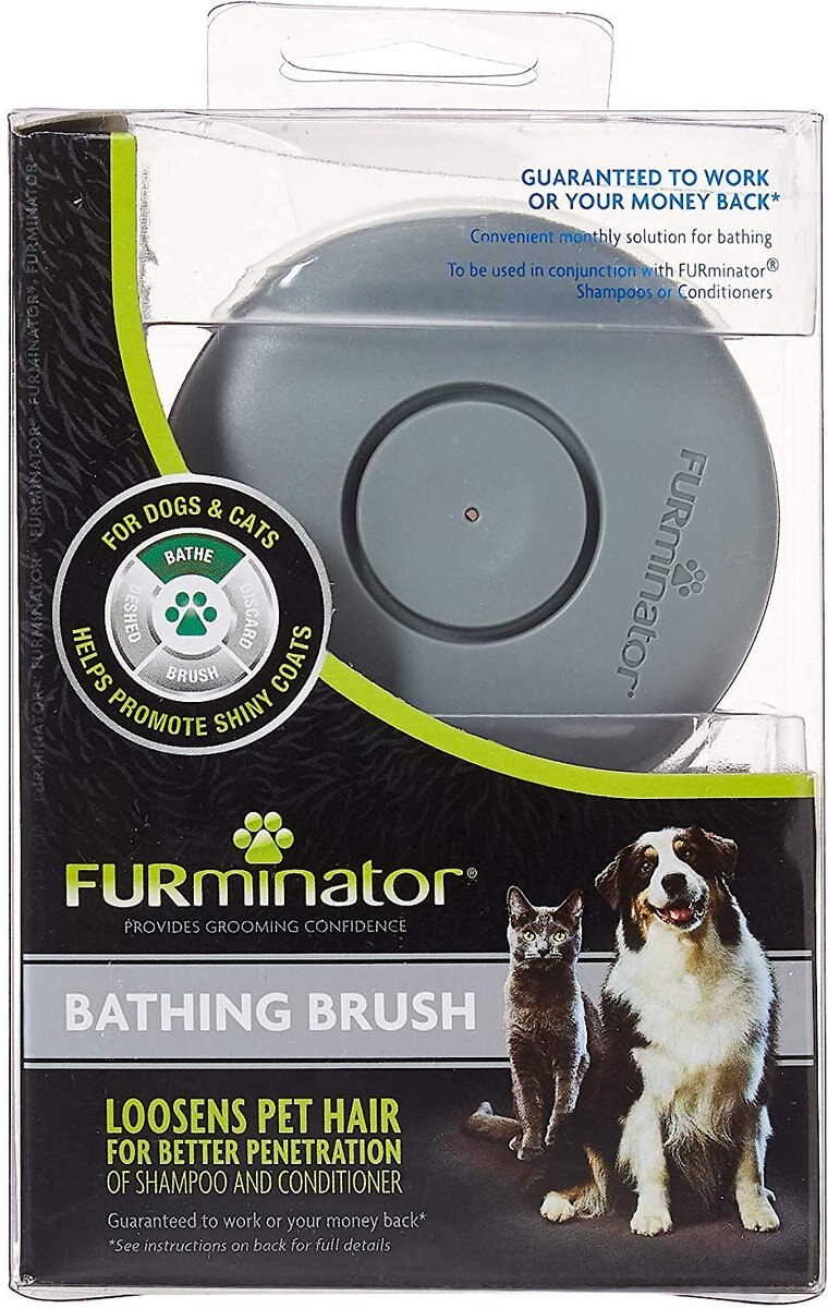 FURminator Bathing Dog and Cat Brush