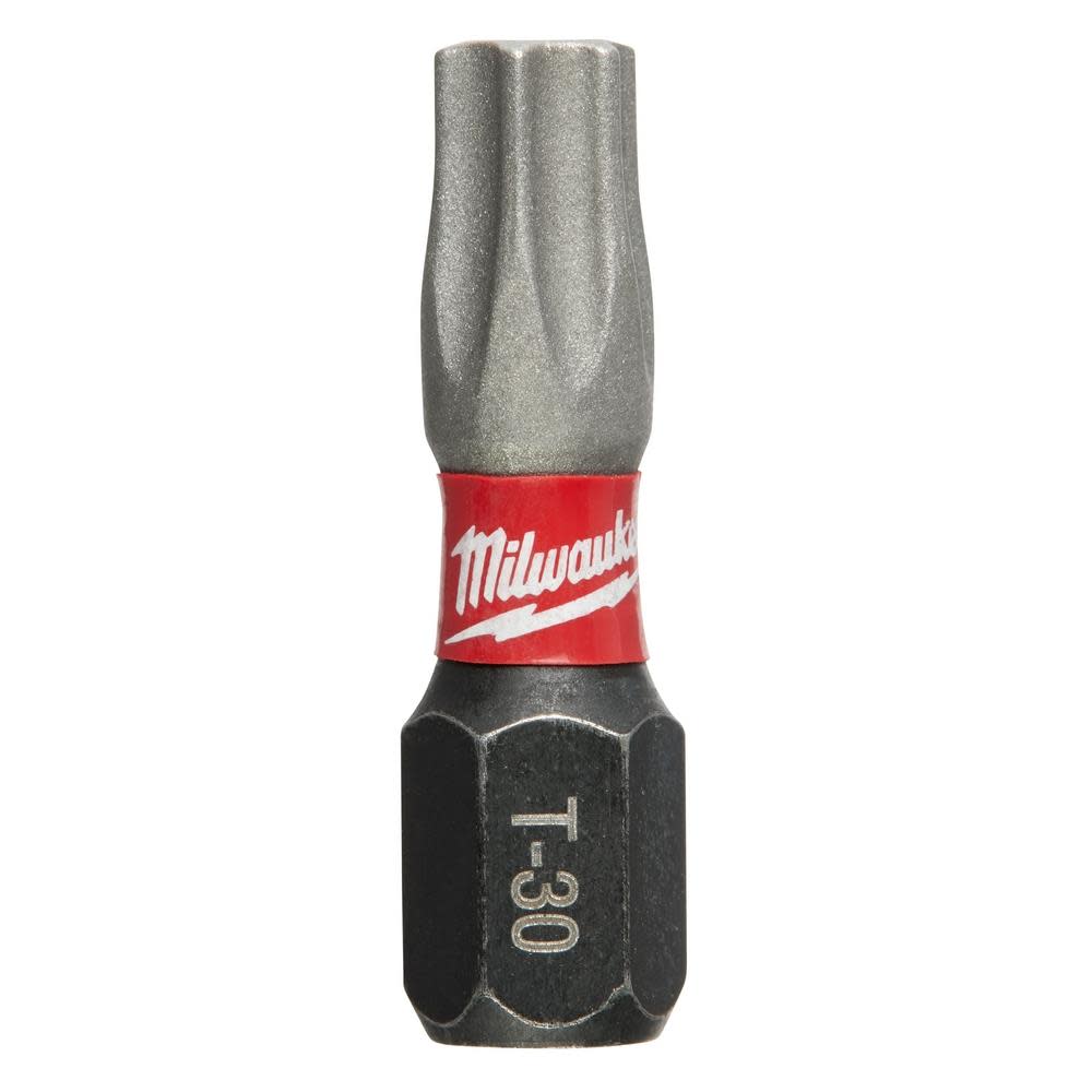 Milwaukee SHOCKWAVE 1 in. T30 Impact Driver Bits 5PK 48-32-4637 from Milwaukee