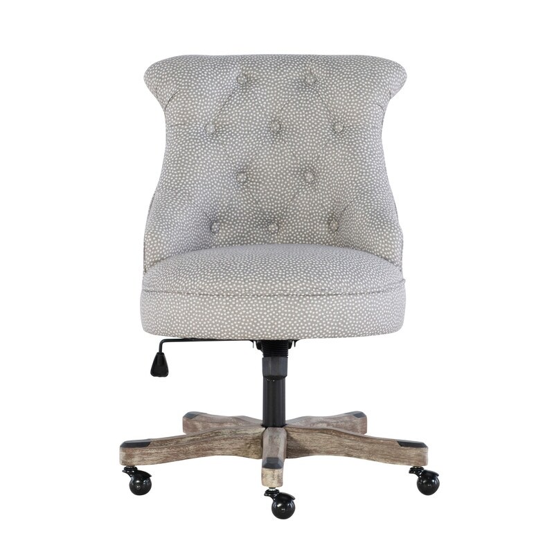 Pamela Tufted Swivel Office Chair