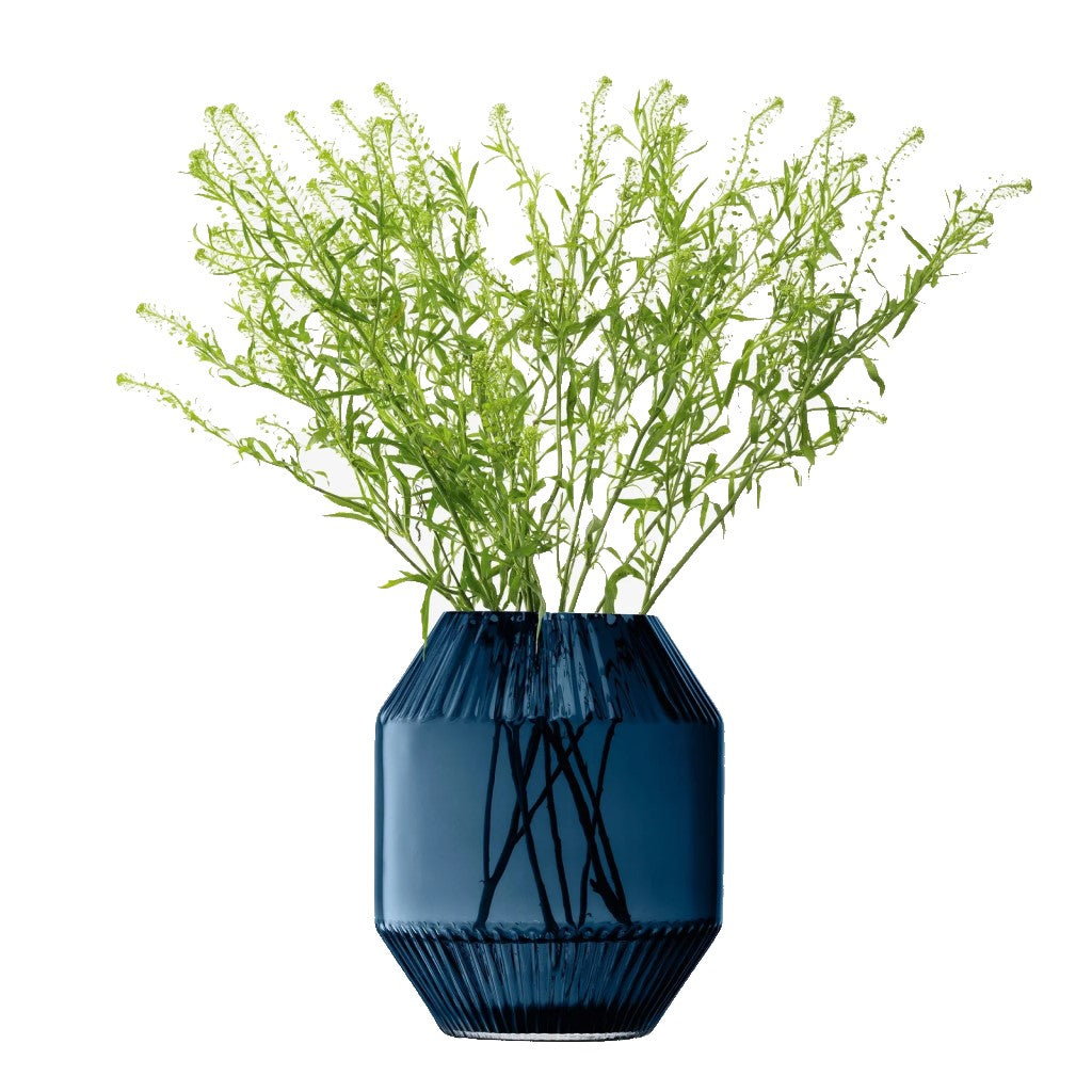 Rotunda Vase H20cm Sapphire