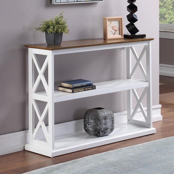 Porch and Den Exhall Console Table with Shelf